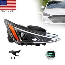 Headlight Replacement For 2019 2020 Hyundai Elantra Sedan Passenger Right Side