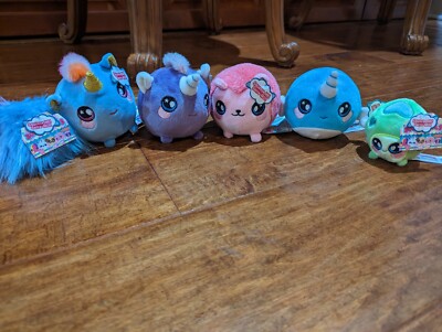 Squeezamals Lot of Plush Series Brand New W/ Tags