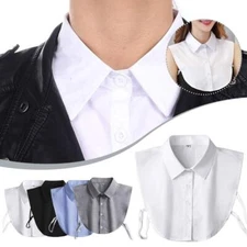 -Mens and Womens Fake Collar Formal Shirt Collar Versatile Decorative Collar