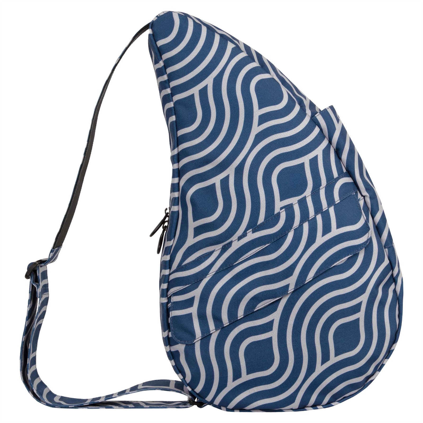 Healthy Back Bag Blue Wave Medium Shoulder Bag Geometric Pattern eBay