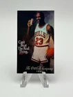 Michael Jordan 1991 Coca Cola Insert Refractor Promo Tobacco Card—Chicago Bulls