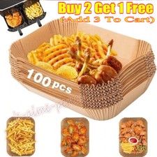 100PCS Disposable Paper Liner Non-Stick Paper Liners Baking For NINJA Air Fryer