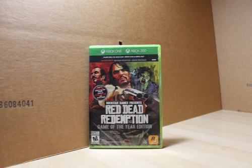 New Sealed Red Dead Redemption Game of the Year Edition GOTY Xbox One/360