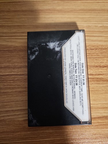 JOHN LENNON YOKO ONO - DOUBLE FANTASY Cassette - 1980 CS10 - Picture 2 of 3