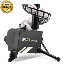 Catapult Soft Throwing Baseball Pitches Field Coaches Automatically Every 8 Sec