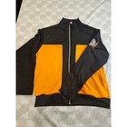 Spirit Naruto Shippuden Jacket Cosplay Anime Full Zip Black Orange Mens M
