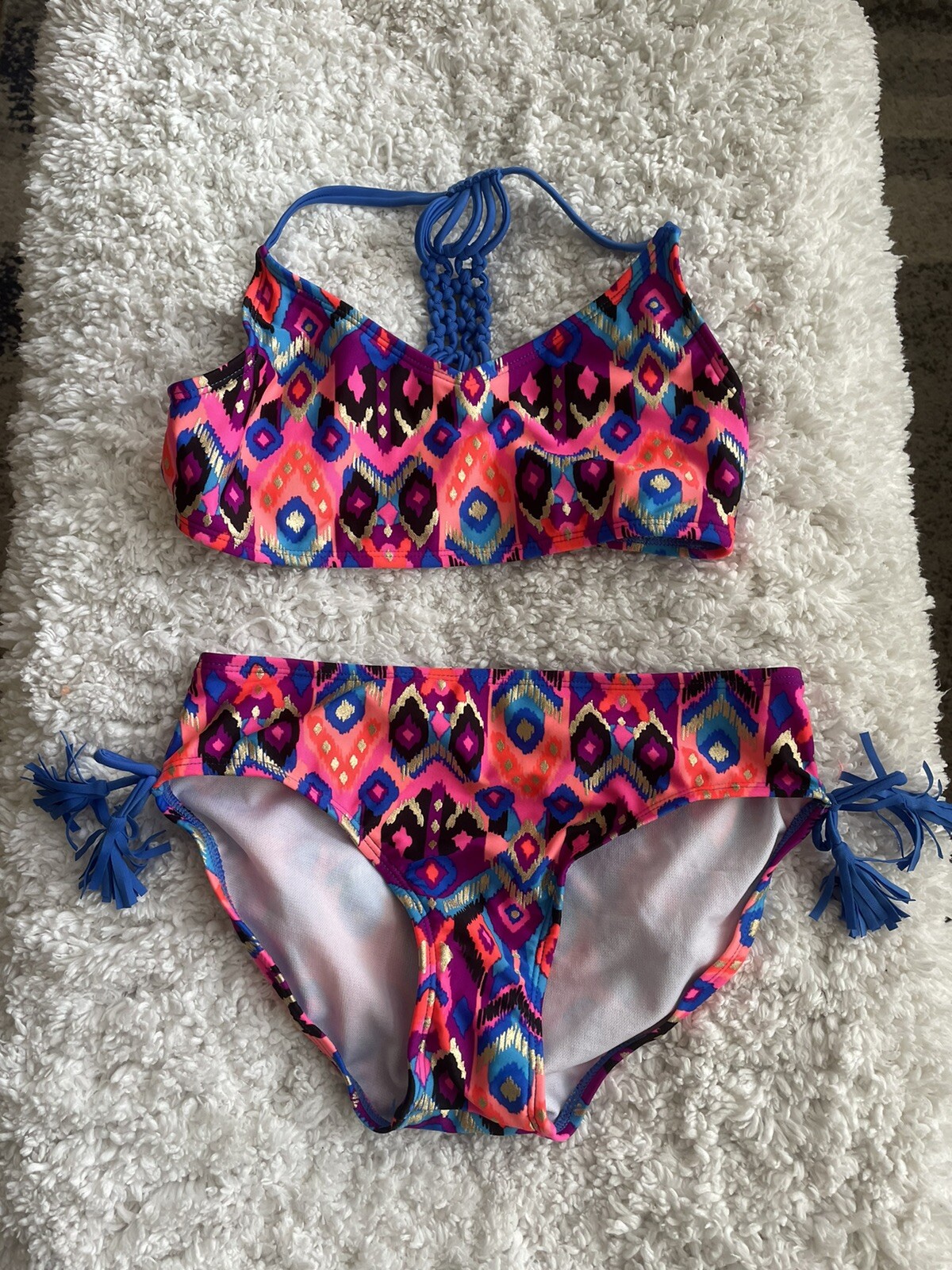 Target girls sz. 10/12 two pc. swimsuit. Exc. condition | eBay