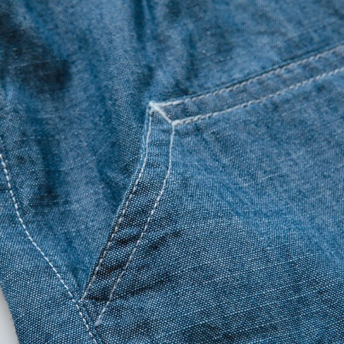 Size 3T New Boys Pants Boys Blue Chambray Pants Size 3 years 3T - Picture 3 of 7