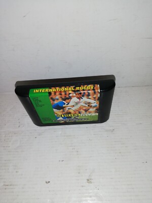 Jeu Vidéo International Rugby – Version Originale Sega Megadrive, 1993, Bon état
