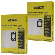 Fleece Cloth Dust Bags fit Karcher WD2 PLUS WD3 KWD1 KWD3 WD3 Wet & Dry Pack x10