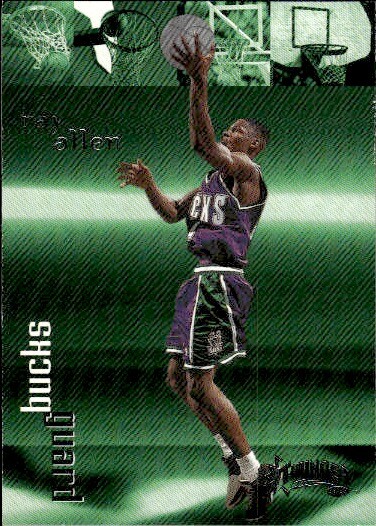 1998-99 SkyBox Thunder #104 Ray Allen Milwaukee Bucks Basketball