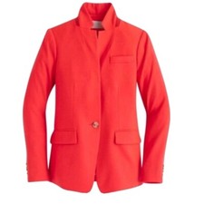 NWT. 198 J. Crew Regent blazer in wool flannel Sz 00
