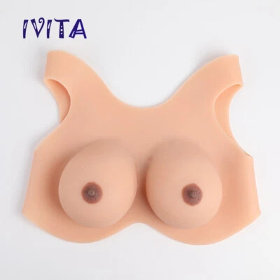 DD Cup Silikonbrüste Brustpanzer TV Crossdresser Full Silicone Boobs Enhancers - Bild 1 von 4