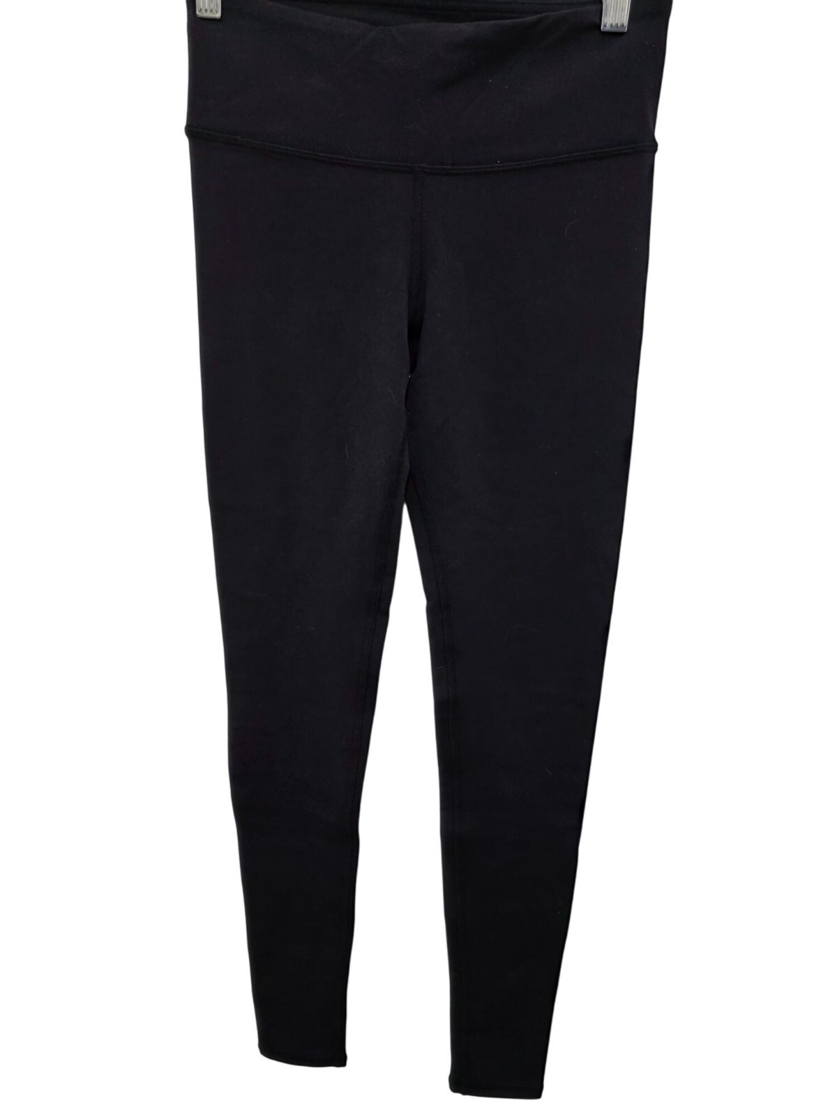 Alo Yoga High-Waist Black Full-Length Leggings Seamless Design Women's Size XXS