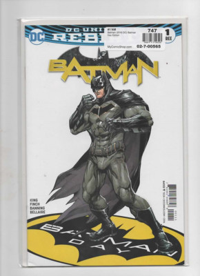 DC Comics Batman 3rd Series #1 2016 NM To NM+   VARIANT DAYEDITION