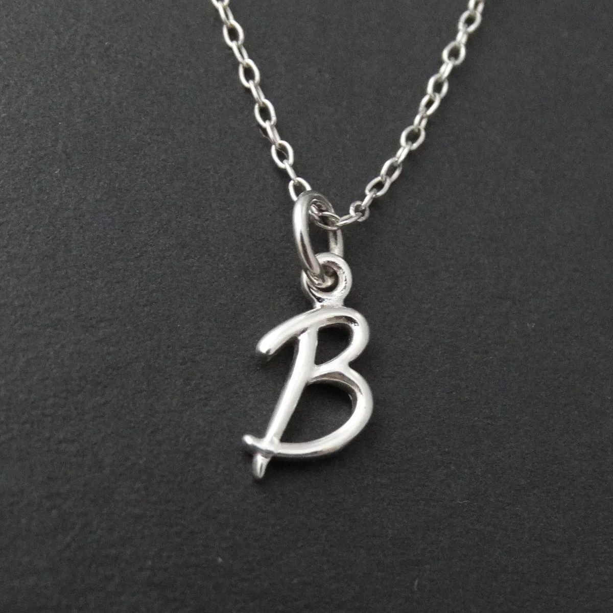 Letter b cheap necklace pendant