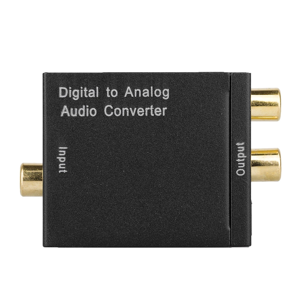 Toslink Coaxial Digital to Analog RCA Output Converter Optic Fiber Audio Adapter - Image 3 of 4