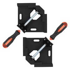2 Stück Winkelklemme Winkelspanner 90° Eckspanner Ecke Klemme mit Griff Einhand