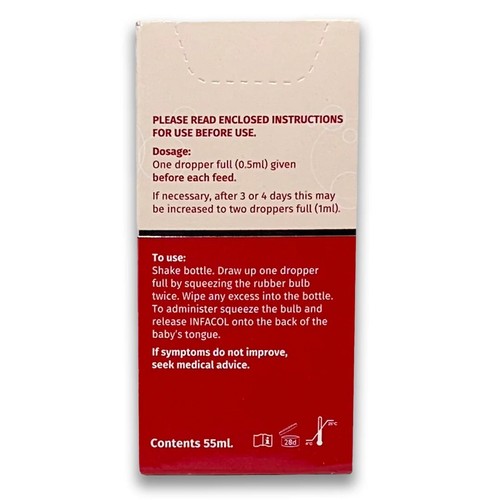 Infacol Simeticone Effective Colic Relief Drops 55ml EXPIRY DATE AUGUST 2025 - Picture 3 of 3
