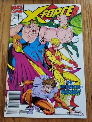 Marvel Comics X-Force #5 (1991) - Excellent