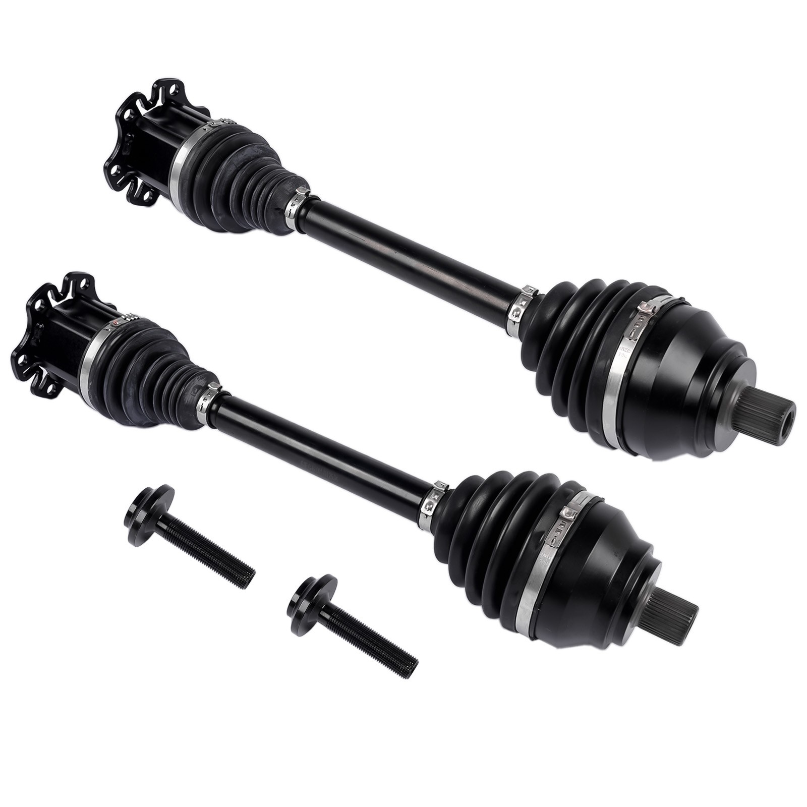 2Pcs Front L & R CV Axle Drive Shafts For Bentley Continental GT GTC Flying Spur