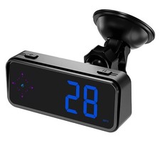 Mini Led Digital Speedometer Gps Car Hud Head Up Display With Compass Clock