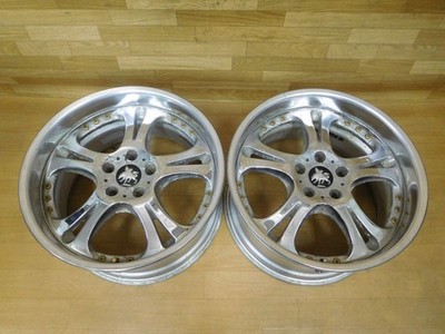 JDM 16-460Deep Rim Weds Cerberus 18in 9J +24 Wheels