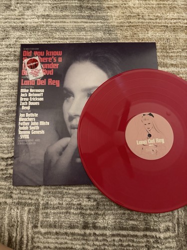 🔥 Lana Del Rey Did You Know There's A Tunnel Target Limited Edition Pink Vinyl
