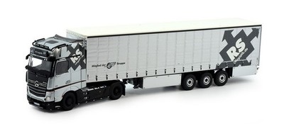 TEKNO - MERCEDES ACTROS MP5 4x2 mit 3-achsigem Anhänger RS LOGISTIEK - 1/50 -...