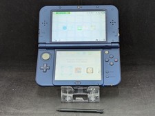 B2509 Nintendo new 3DS LL XL console Metallic Blue Japan w/pen fx