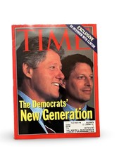 TIME Magazine July 20 1992 Bill Clinton Democrats New Generation Complete