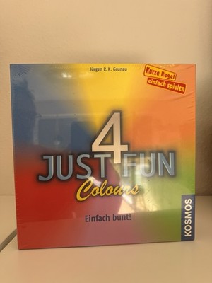 Just 4 Fun Colours Einfach bunt! Brettspiel große Ausgabe NEU in OVP Kosmos 2010