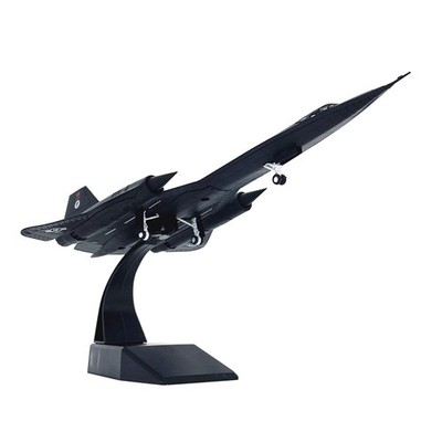 SR-71 Blackbird Strategic Reconnaissance Diecast Model 1/144 Scale Alloy 23cm