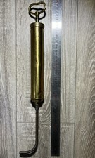 Ancienne Pompe À Graisse En Laiton - Signé AP ⭐️ Bonne État