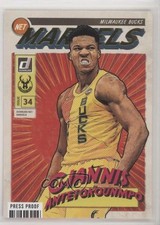 2019-20 Panini Donruss Net Marvels Press Proof Giannis Antetokounmpo #11 0c3