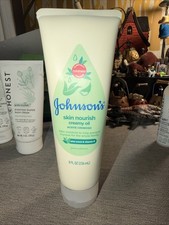 Johnson's Creamy Oil Moisturizing Baby Body Lotion, 8 fl. oz