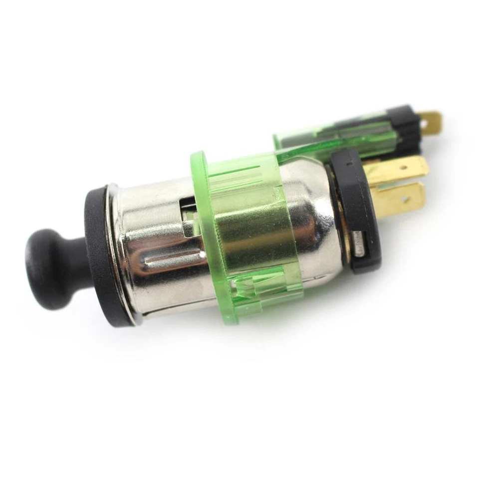 Accendisigari automatico 12V OEM verde per FORD FIESTA FOCUS C-MAX MUSTANG - Immagine 4 di 4