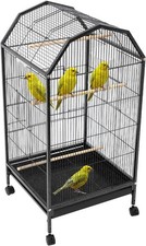 37-inch Iron Standing Parrot Parakeet Flight Bird Cage Bird Cage Birdcage