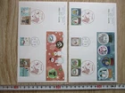 Japan Stamp First Day Cover Greetings Winter 2 Covers Large format 2022