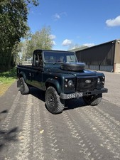 1990 Land Rover 110 V8 – Ex-Military – Aintree Green