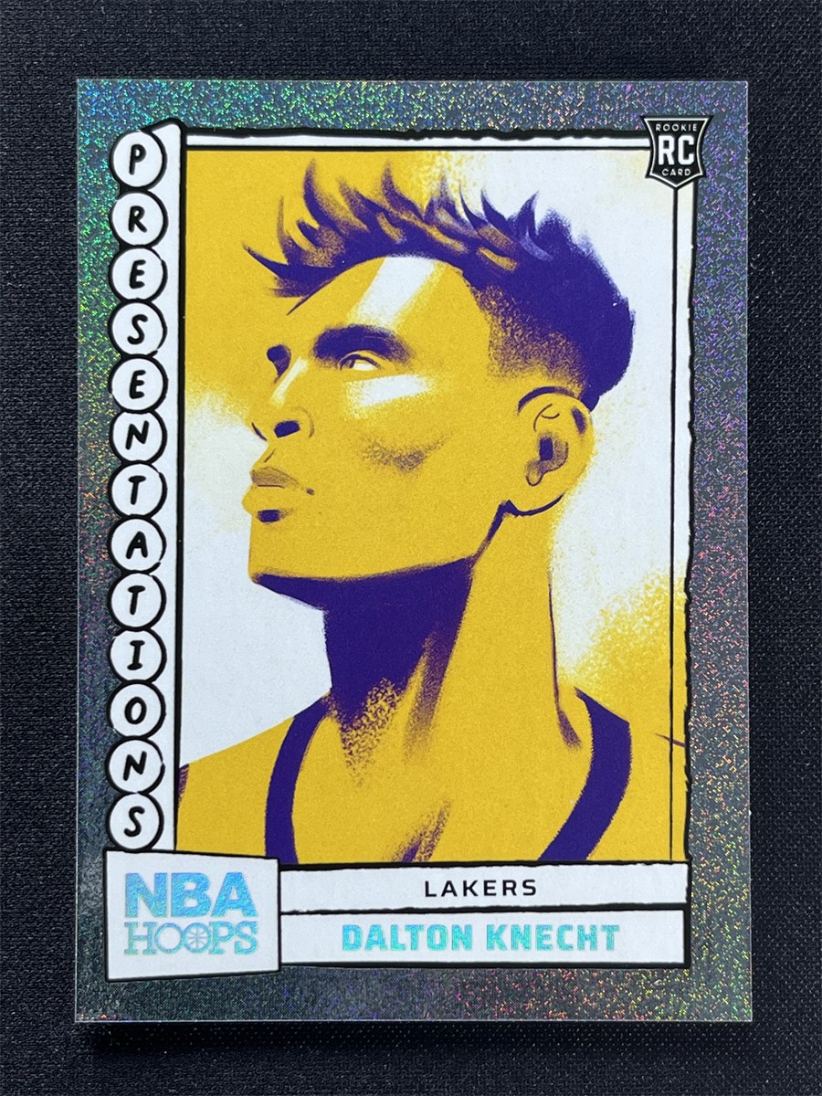 2024-25 Panini NBA Hoops Dalton Knecht #19 Presentations Foil RC Case Hit SSP
