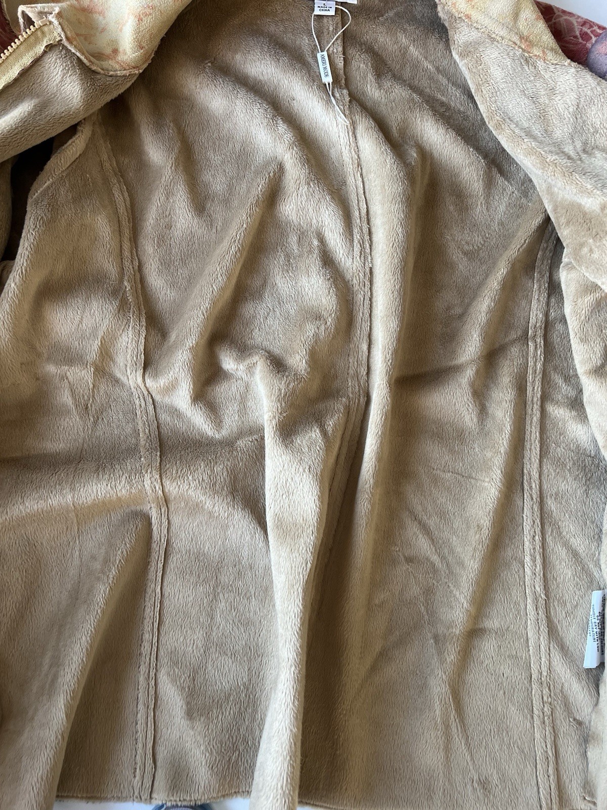 Vintage Ameri Mode Floral Patchwork Jacket Faux S… - image 9