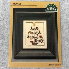 The Trilogy Cross Stitch Pattern REJOICE Christmas Tree