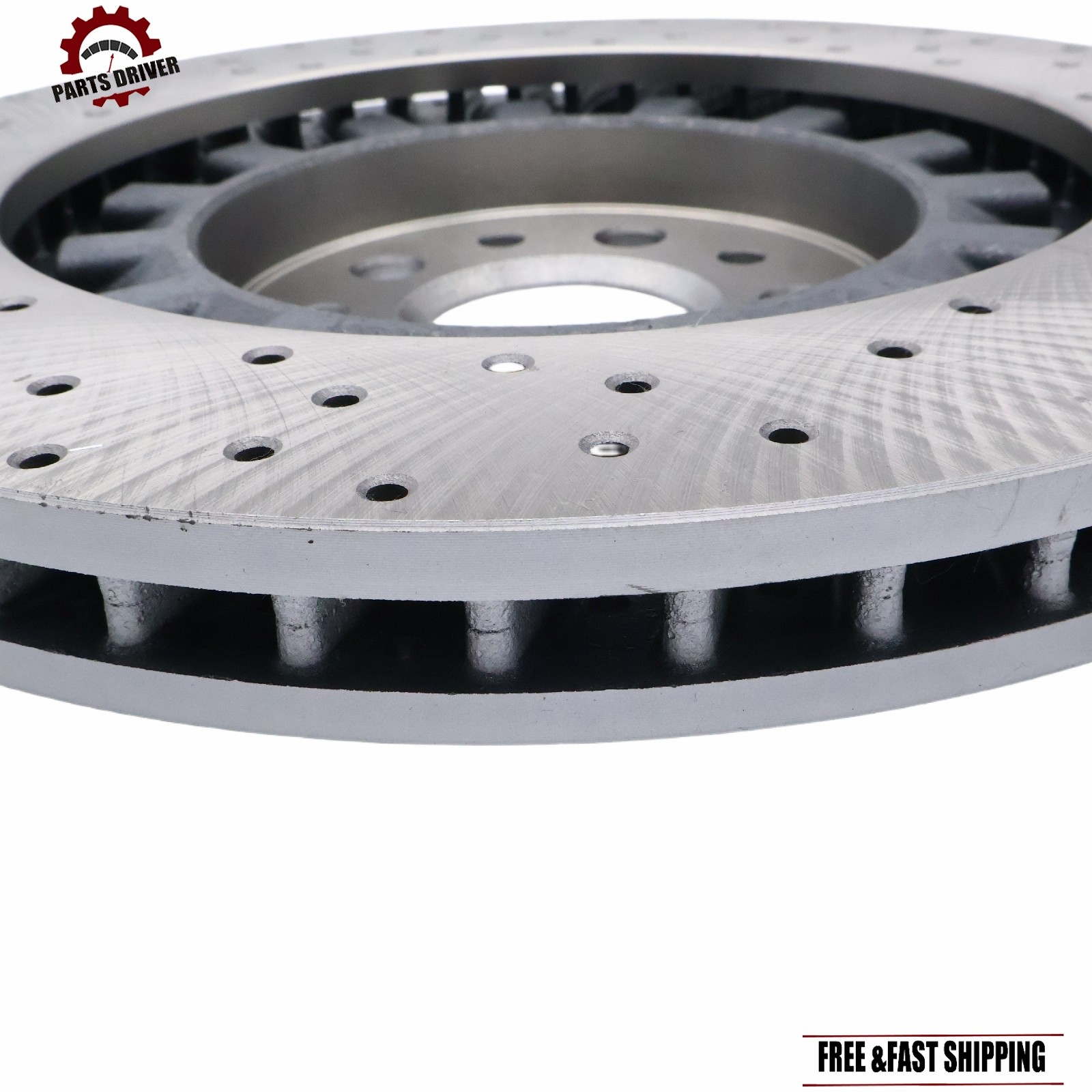 High-Quality Pair Front Brake Rotors For Maserati Ghibli Quattroporte 2017-2021