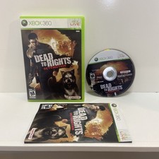 Dead to Rights Retribution Xbox 360 Complete Tested NTSC