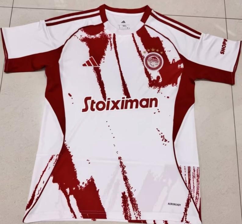 Adidas Olympiakos Kit 2021 Olympiacos Soccer 2025-26 Third Men Jersey