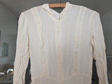 Hochzeitskleid 1910 Anfang 20. Jahrhundert alt antik true Vintage Seide Chiffon 