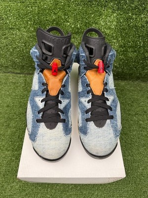 Size 10 - Air Jordan 6 Retro Washed Denim | eBay