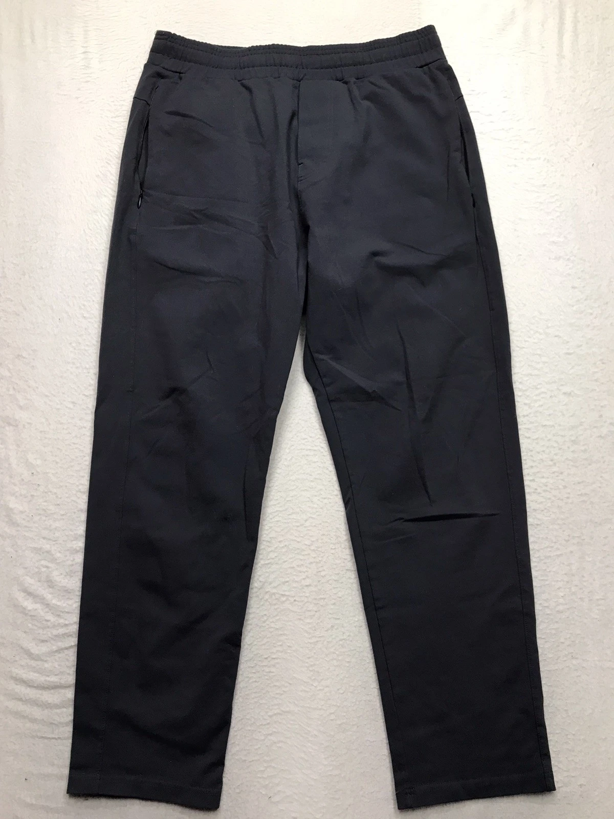 PUBLIC REC Gamechanger Rec Jogger Men 34x28 Gray Nylon Stretch Zip Pocket