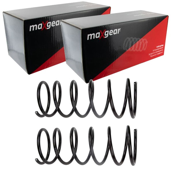 2X Maxgear Fahrwerksfedern Satz Vorne Passend FÜR CitroËN Berlingo Peugeot-image